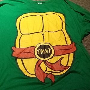 Mens XXL Green TMNT Teenage Mutant Ninja Turtles Shirt